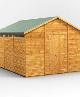 Power 12x10 Apex Security Shed