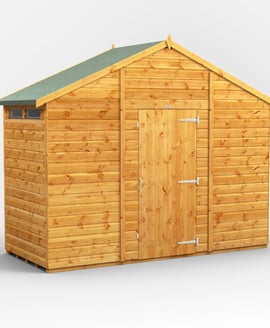Power 4x10 Apex Security Shed