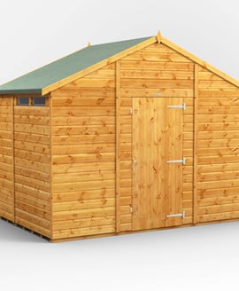 Power 6x10 Apex Security Shed