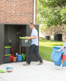 Lifetime Vertical Storage Unit Rough Cut