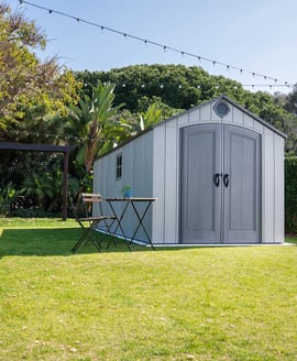 Lifetime 8x17.5 Plastic Shed