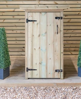 Garden Village Gisburn Small Wooden Garden Store