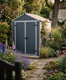 Palram Canopia 6x5 Rubicon plastic shed