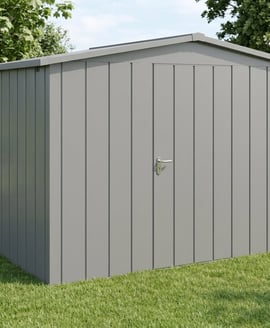 Hormann Juno 10x7 Apex Metal Garden Shed