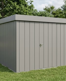 Hormann Juno 10x8.5 Pent Metal Garden Shed