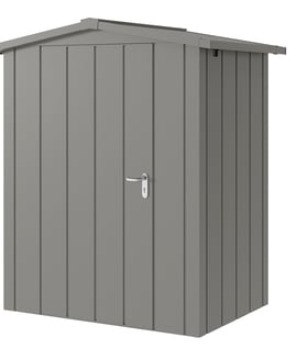 Hormann Juno 5.5x4 Apex Metal Garden Shed