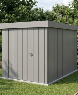 Hormann Juno 7x10 Pent Metal Garden Shed
