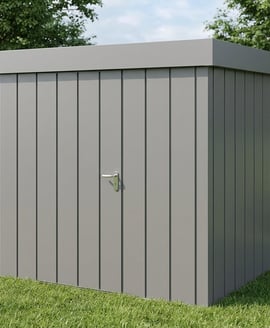 Hormann Juno 8.5x7 Pent Metal Garden Shed