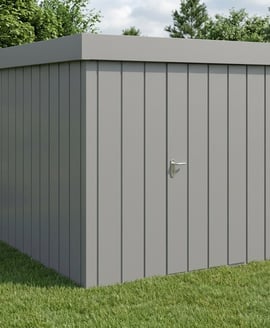 Hormann Juno 8.5x8.5 Pent Metal Garden Shed