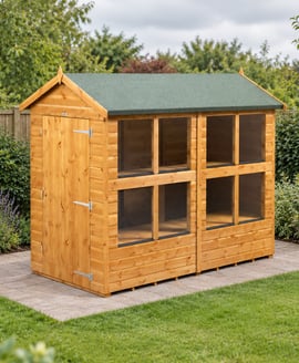 Power 8x4 Apex Potting Shed