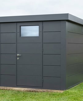 Telluria Classico 2424 Metal Garden Shed
