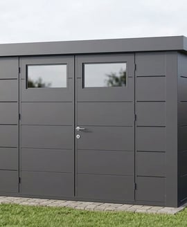 Telluria Classico 3024 Metal Garden Shed