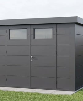 Telluria Classico 3030 Metal Garden Shed