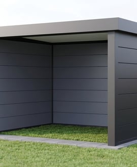 Telluria Singolo 3630 Metal Garden Shed