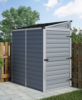 Palram Canopia 4x6 Pent Plastic Skylight Grey Shed
