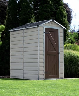 Palram Canopia 4x6 Plastic Skylight Tan Shed