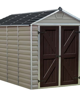 Palram Canopia 6x10 Plastic Skylight Tan Shed
