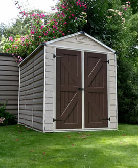 Palram Canopia 6x8 Plastic Skylight Tan Shed