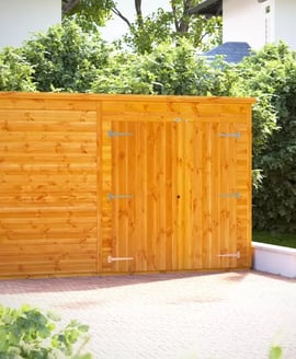 Power 10x3 Pent Storage Shed