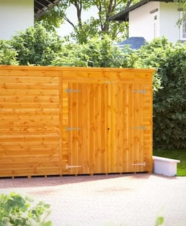 Power 10x4 Pent Storage Shed