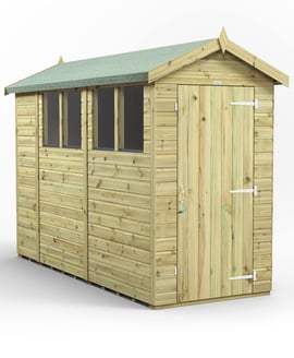 Power 10x4 Premium Apex Wooden Shed
