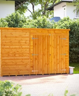 Power 10x6 Pent Storage Shed
