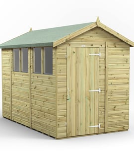 Power 10x6 Premium Apex Wooden Shed