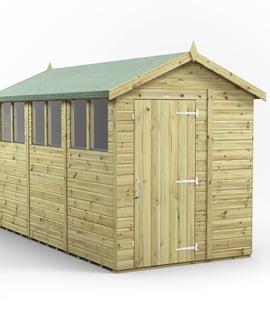 Power 12x6 Premium Apex Wooden Shed