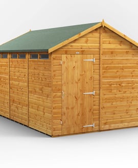 Power 12x8 Apex Security Shed