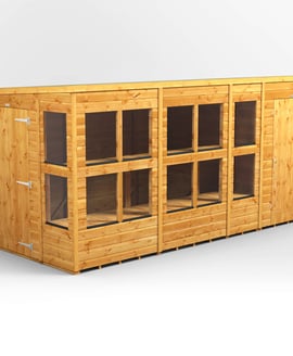Power 14x6 Pent Potting Shed Combi