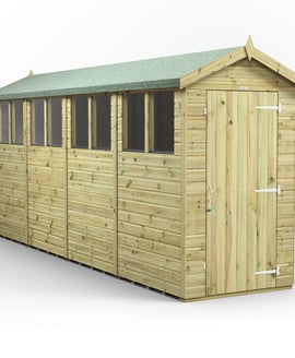 Power 16x4 Premium Apex Wooden Shed