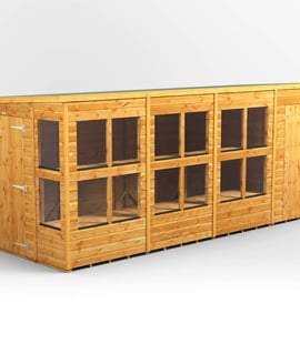 Power 16x6 Pent Potting Shed Combi
