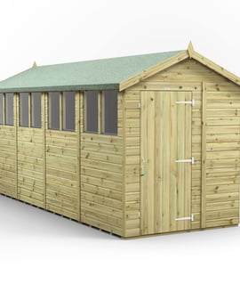 Power 16x6 Premium Apex Wooden Shed