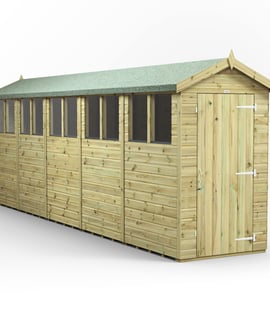 Power 20x4 Premium Apex Wooden Shed