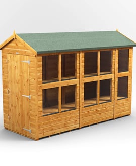 Power 10x4 Apex Potting Shed