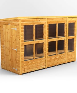 Power 10x4 Pent Potting Shed