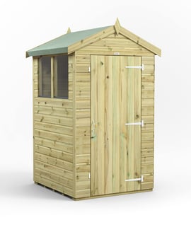 Power 4x4 Premium Apex Wooden Shed