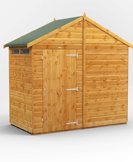 Power 4x8 Apex Security Shed