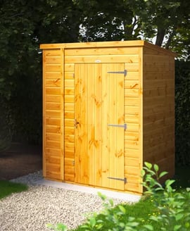 Power 5x4 Tool Shed