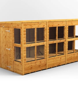 Power 12x6 Pent Potting Shed