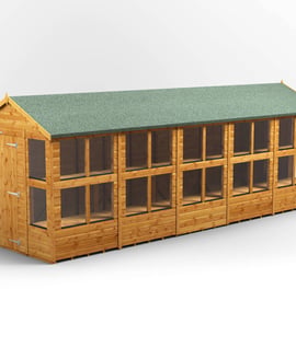 Power 20x6 Apex Potting Shed