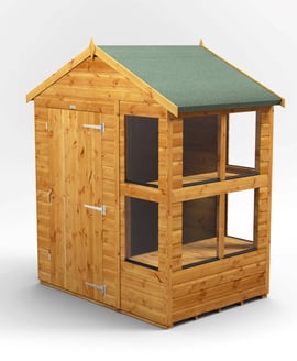 Power 4x6 Apex Potting Shed