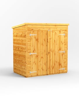 Power 6x4 Pent Storage Shed