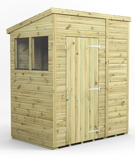 4ft Wide Premium Pent Sheds