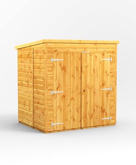 Power 6x5 Pent Storage Shed