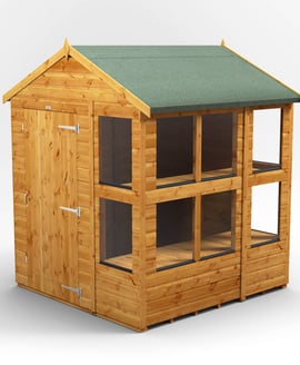 Power 6x6 Apex Potting Shed