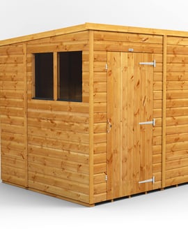 Power 6x6 Shiplap Pent Wooden Shed