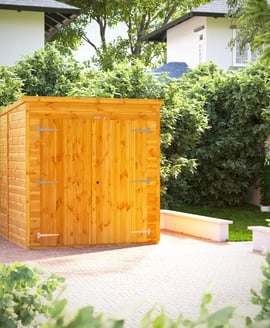 Power 6x6 Pent Storage Shed