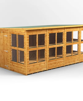 Power 14x8 Pent Potting Shed