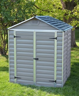 Palram Canopia 6x5 Plastic Skylight Grey Shed